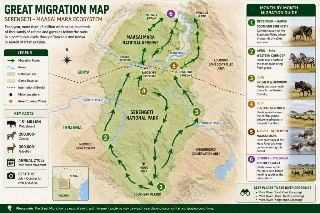 Your Ultimate Masai Mara Migration Travel Guide for 2026-Mara Triangle Safaris