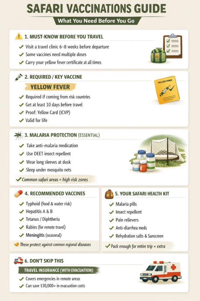 Vaccinations for Safari: Kenya & Tanzania Health Guide | Mara Triangle Safaris