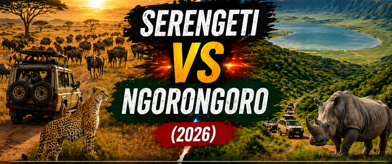 Serengeti vs Ngorongoro Crater (2026) Which Safari Is Better-Mara Triangle Safaris