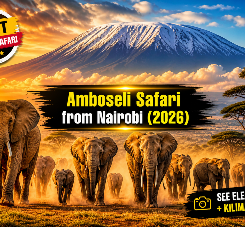 Amboseli Safari from Nairobi (2026) Cost, Distance, Routes & Packages-Mara Triangle Safaris