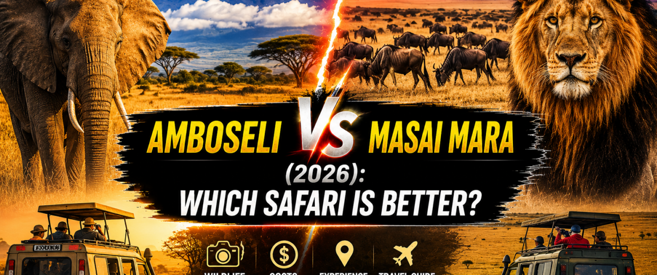 Amboseli vs Masai Mara (2026) Which Safari is Better Costs, Wildlife & Travel Guide-Mara Triangle Safaris