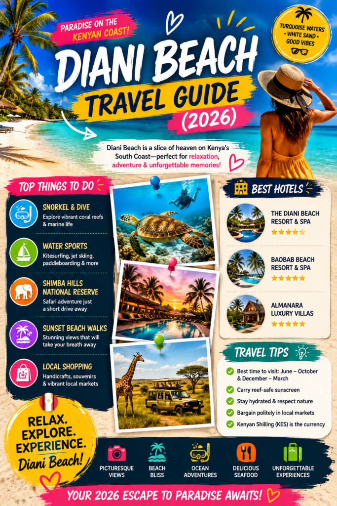 Diani Beach Travel Guide (2026) | Best Hotels, Things to Do & Travel Tips-Mara Triangle Safaris