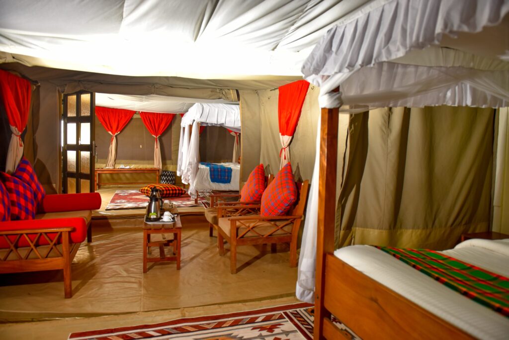 Enkorok Mara Camp with mara triangle safaris 1