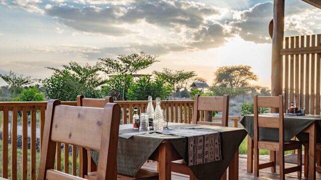 Amboseli wildebest camp With Mara Triangle Safaris