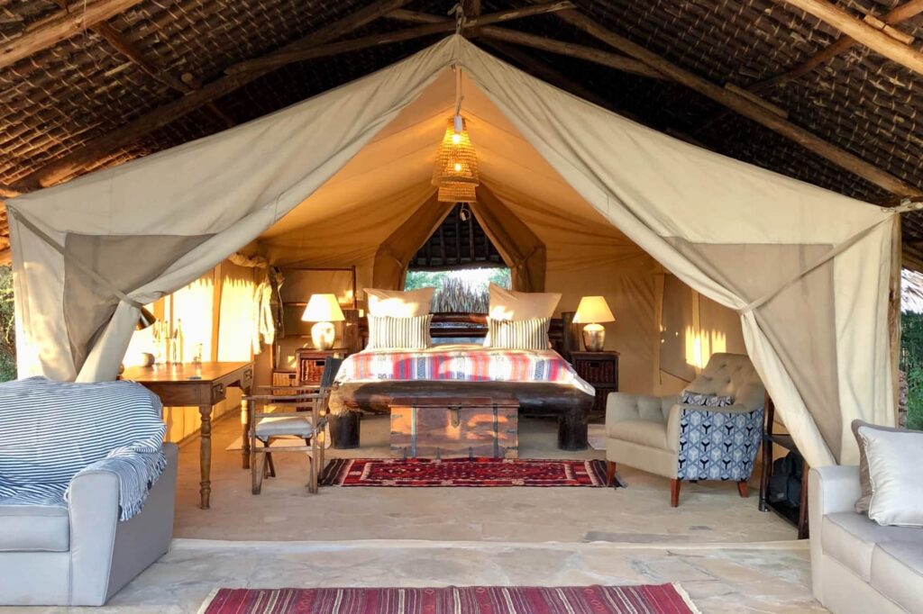 Amboseli wildebest camp With Mara Triangle Safaris1