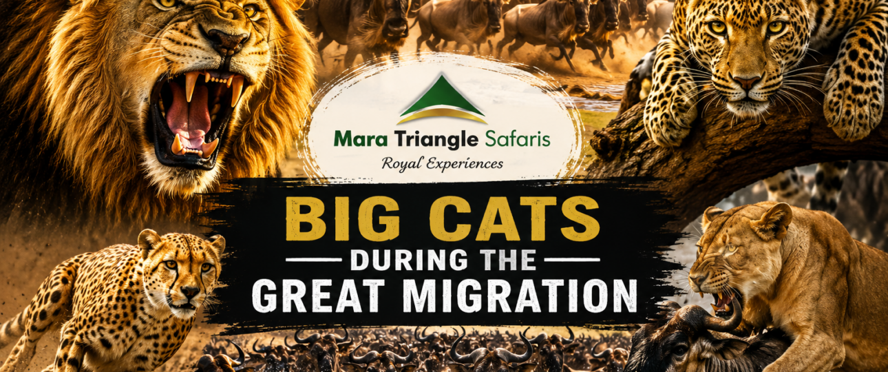 Big Cats During the Great Migration Best Places to Spot Lions, Leopards & Cheetahs (2026)-Mara Triangle Safaris