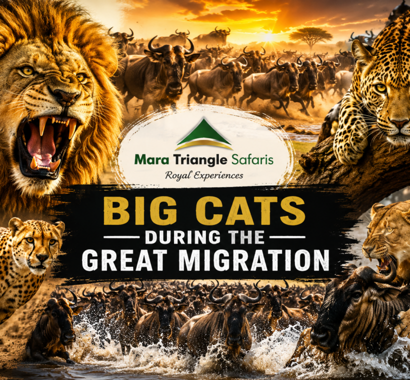 Big Cats During the Great Migration Best Places to Spot Lions, Leopards & Cheetahs (2026)-Mara Triangle Safaris
