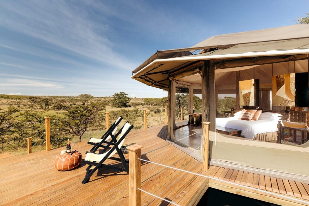 Saruni leopard hill with Mara Triangle Safaris4