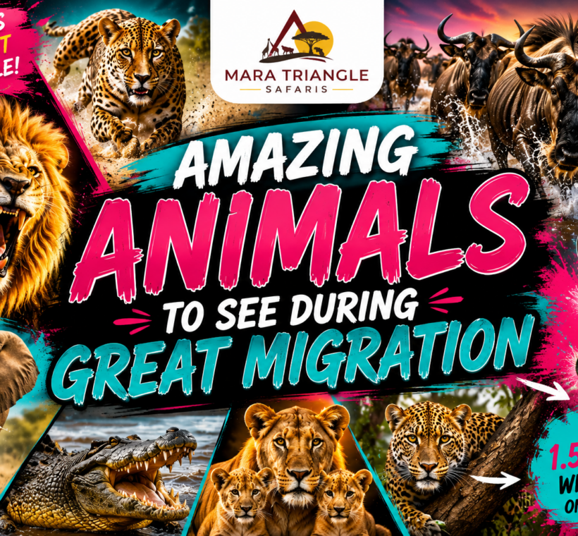 What Animals Can You See During the Great Migration Safari (2026 Guide)-Mara Triangle Safaris