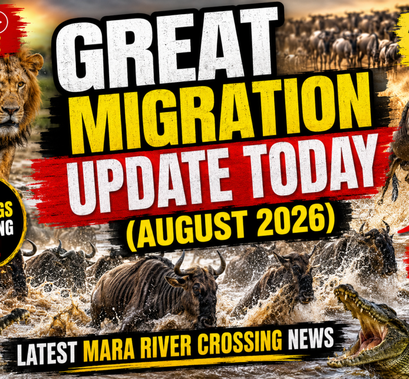 Great Migration Update August 2026- Mara Triangle Safaris