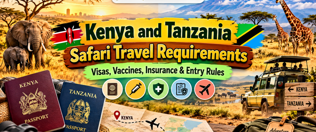 Kenya and Tanzania Safari Travel Requirements: Visas, Vaccines, Insurance & Entry Rules